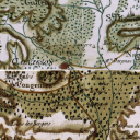 La carte de Cassini Calvisson Congénies