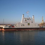 le bac de Barcarin pour Salin de Giraud