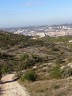 Vue sur Martigues à la sortie du vallon de Valtrède