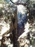Ruelle taillée dans le roc