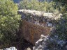 Salle voûtée du castrum de Roquefeuil