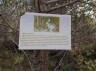 Panneau sur le sentier d'interprétation