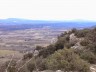 La chapelle en bas à gauche, l'oratoire Saint-Jean en haut à droite