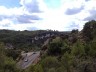 Vue sur les gorges et la route