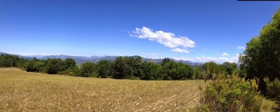 Panoramique au point culminant