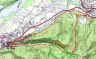 les mées par le tunnel de la mine