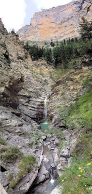 panoramique vertical entrée des gorges