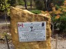 Stèle en l'honneur du canadien