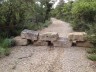 Sentier barré pour les véhicules