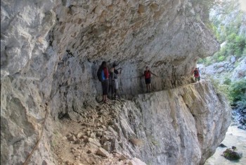 *** Le sentier de l’Imbut, sortie par le Vidal