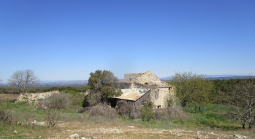 Sur le chemin de Compostelle entre Eguilles et Pélissanne