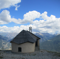 Notre Dame des Neiges par le téléphérique du Prorel