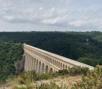 L’aqueduc de Roquefavour après sa restauration