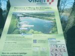 panneau d information étang Jonquiers